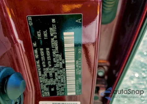 2021 Toyota Highlander L from USA, damaged, VIN 5TDBZRBHXMS528346